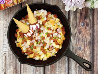 16、烤馒头披萨,再来两个小可爱