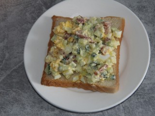 13、沙拉三明治,抹到土司上