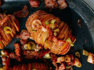 12、风琴土豆,家里的小朋友都吃的非常开心!