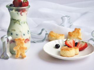 15、奶油奶酪司康,满屋的奶香味四溢。