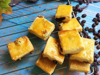 14、葡萄奶酥,170度，15分钟左右（具体温度、时间请根据自家烤箱设定）