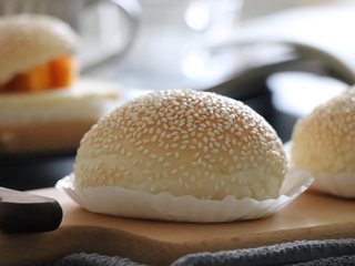 11、汉堡坯 做自己的汉堡,成品