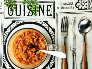 8、意式番茄肉酱,成品图