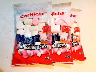 6、奥利奥雪花酥,棉花糖