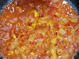 9、了不起的小番茄+番茄鸡肉酱意面,15分钟后关火