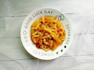 12、时蔬炒意粉,再来一张特写