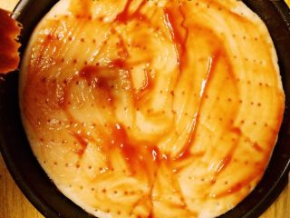 3、虾仁培根披萨,如图