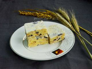 18、雪花酥,看看切面，层次分明的饼干和棉花糖的完美结合，成就了美味的雪花酥。