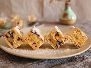 17、雪花酥,成品图。