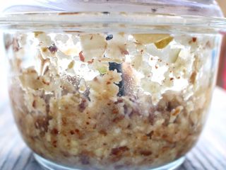 9、秋梨膏,打成粗泥