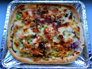 8、美味披萨,出炉