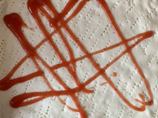 5、这是田园披萨吗????？,抹番茄沙司