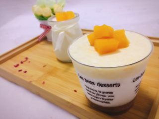 24、芒果慕斯,成品图晒一个