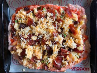 17、红烧肉披萨,烤