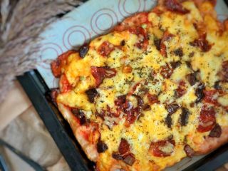 20、红烧肉披萨,完成