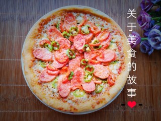 28、微波炉版美味披萨,取出即可