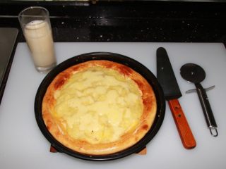 15、芝士榴莲披萨,完成