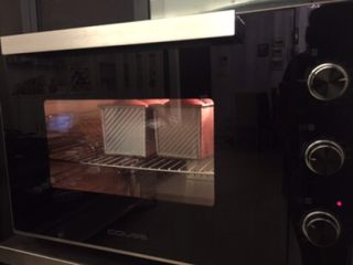 12、黄金吐司（老面法）,卡士960A蒸汽风炉设置170度，时间为40分钟（预热8分钟、烘烤32分钟）