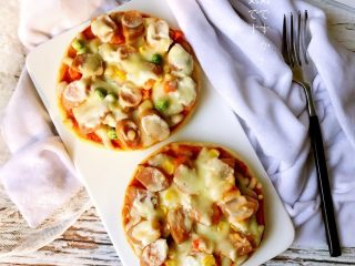 17、迷你香肠披萨,成品3