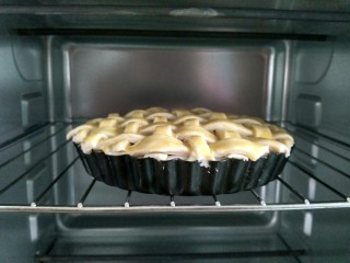 17、香甜苹果派,上下火180度，20分钟。