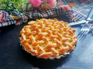 18、香甜苹果派,时间到，取出，美美哒！