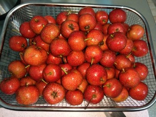 1、山楂酱1,山楂洗净不用控水，