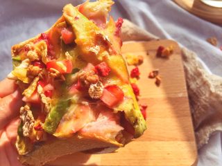 10、辅食12M➕水果吐司披萨,成品图