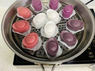 14、冰皮月饼,大火蒸5分钟