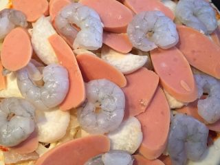 10、懒人菜谱～超级无敌好吃????Pizza,再撒点火腿肠