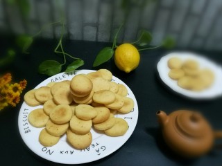 16、柠檬饼干,成品图