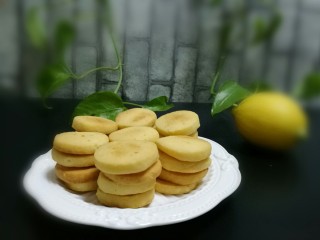 17、柠檬饼干,成品图