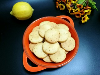18、柠檬饼干,成品图