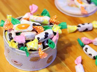 19、奥利奥花生牛轧糖,喜欢吃牛轧糖的朋友们可以试试。