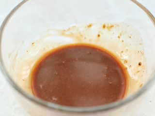 3、咖啡海盐曲奇,搅拌均匀备用