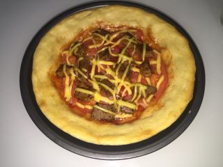 9、#初学#披萨????,完美出锅