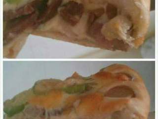 11、自制披萨,真的很好吃噢。