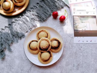 13、蘑菇饼干,成品照！