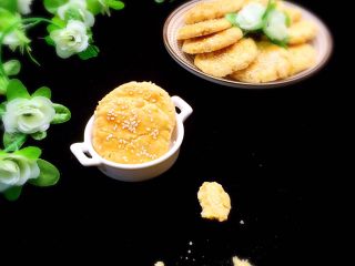 13、芝麻花生酥,完成,成品图。