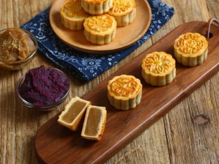 16、【烘焙配方】经典广式月饼,摆盘即可与小伙伴们分享了