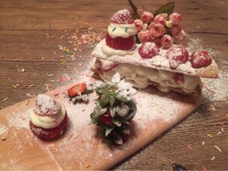 25、【独家】草莓拿破仑,好好欣赏下呀,下年圣诞节有灵感没?