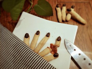12、女巫手指饼干,有木有很恐怖呢