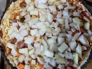 8、牛肉披萨,放