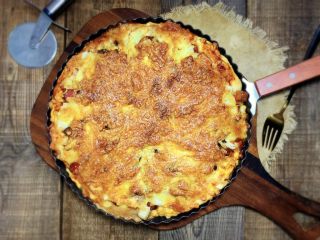 14、牛肉披萨,出炉