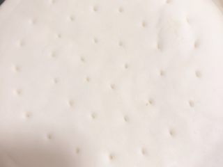 5、菠萝披萨,饼皮提前解冻