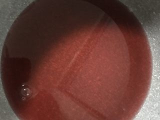 15、蓝莓酸奶慕斯,搅拌融化（如果有气泡或蓝莓果汁里的果实沉淀物，请过筛）