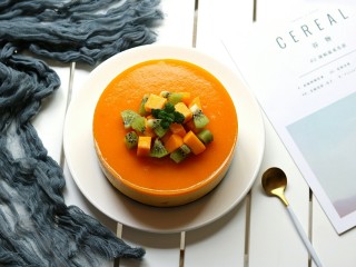 18、芒果慕斯,成品