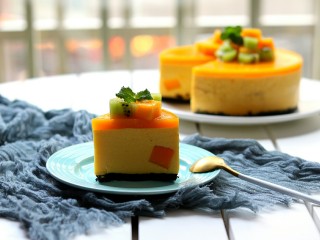 19、芒果慕斯,成品