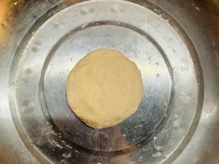 11、狂野番茄芝士薄底披萨,下手揉成光滑的面团。