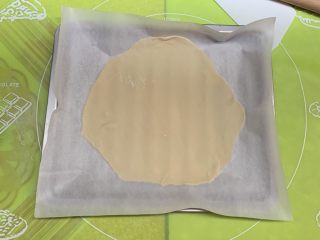 33、狂野番茄芝士薄底披萨,直接放烤盘。