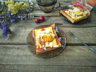 16、芝士蛋吐司,成品